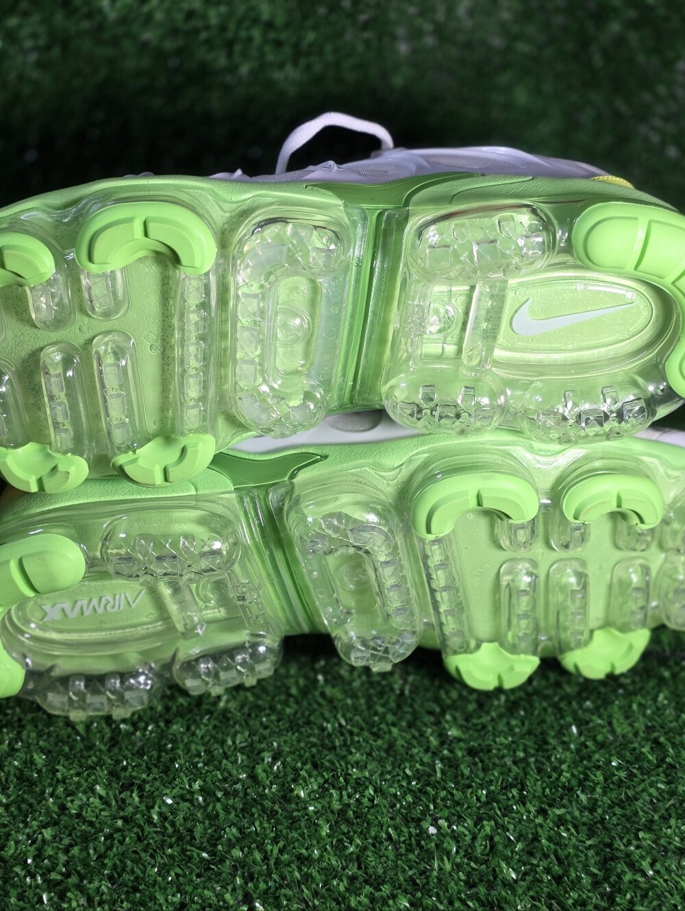 Nike Air Max Vapormax Tennis 🎾 🍏 Green Plus Men Sneakers White Men Brand New - Picture 9 of 16